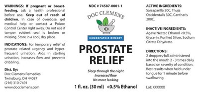 Prostate Relief (Fgpt0001 Prostate Relief 7 29 2020)